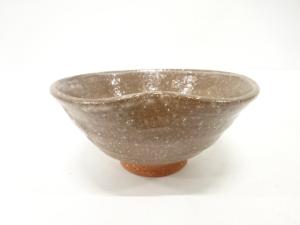 布志名焼　灰釉　茶碗